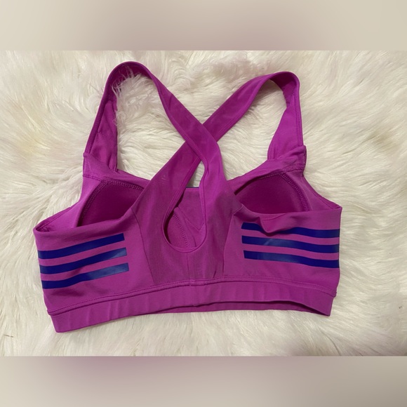 Adidas Sports Bra Women's Infinite Series Supernova Sports Bra Climacool - Picture 4 of 5